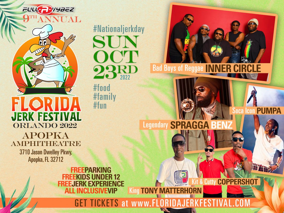 The Florida Jerk Festival, Sunday, October 23, 2022